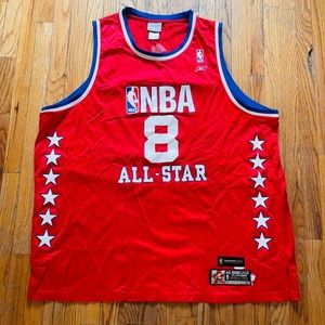Vintage Reebok Kobe Bryant 2003 All-Star Game Jersey size 56